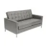 Polyurethane Leather Upholstered Sofa - 2 Seater - Konel image 7