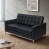Polyurethane Leather Upholstered Sofa - 2 Seater - Konel image 7