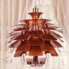 Bronze Ceiling Lamp - Artichoke Design Small Pendant Lamp - Atrich image 7