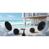 Ball Design Armchair - Upholstered in Faux Leather - Batton image 7
