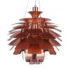 Ceiling Lamp - Artichoke Design Bronze Pendant Lamp - Large - Atrich image 7