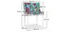 Dining Chair - Transparent Legs - Patterned Design - Mademoiselle image 7