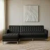 Chaise longue design - Leather upholstery - Nova image 7
