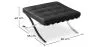 Leather Upholstered Footrest - Town image 7