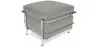  Square Footrest - Upholstered in Faux Leather - Kart image 7