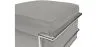  Square Footrest - Upholstered in Faux Leather - Kart image 7