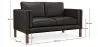 Leather Upholstered Sofa - 2 Seater - Mordecai image 7