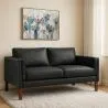 Leather Upholstered Sofa - 2 Seater - Mordecai image 7
