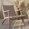 Wood and Rope Armchair - Boho Bali Handcrafted Design - Birma image 7