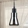 Ceiling Lamp Design - Small Chrome Metal Pendant - Carter image 7