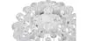 Ceiling Lamp - Glass Ball Flush Mount - 35cm - Savoni image 7