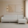 Design Chaise Lounge - Leather Upholstered - Right - Sama image 7