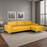 Chaise longue with 5 seats - Upholstered in fabric - Yomy image 7