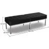 Bench Upholstered in Polyurethane - 3 Seats - Kannes image 7