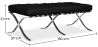 Leather-upholstered bench - Footrest - Town image 7