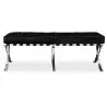 Leather-upholstered bench - Footrest - Town image 7