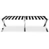 Leather-upholstered bench - Footrest - Town image 7