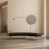 Curved Bench - Upholstered in Faux Leather - Karlo image 7