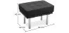 Leather-upholstered Footstool - Barcel image 7