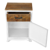 Buy Printed Nightstand - Wood - Colin White 51299 - prices