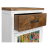 Buy Printed Nightstand - Wood - Colin White 51299 at Privatefloor