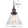  Ceiling Lamp - Industrial Design Pendant Lamp - Hannah image 7