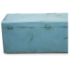 Buy Industrial vintage design locking trunk Blue 58326 home delivery