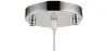  Design Ball Ceiling Lamp - Chrome Metal Pendant Lamp - Speculum image 7