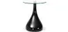 Designer Round Side Table - Glass - Lawa Bistro image 7
