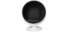 Design Ball Armchair - Upholstered in Fabric - Batton image 7