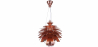 Buy Ceiling Lamp - Artichoke Design Bronze Pendant Lamp - Large - Atrich Bronze 13284 - in the UK