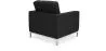 Designer Armchair with Footrest - Upholstered in Cashmere - Konel image 7