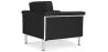 Armchair with armrests - Upholstered in leather - Town image 7