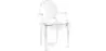 Transparent Dining Chair - Armrest Design - Louis XIV image 7