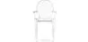 Transparent Dining Chair - Armrest Design - Louis XIV image 7