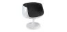 Lounge Chair - White Design Chair - Fabric Upholstery - Geneva image 7
