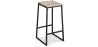 Industrial Design Stool - Wood & Metal - 76cm - Big Boy image 7