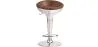 Round Metal Stool - Aviator Style - 70cm - Aviator image 7