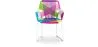Outdoor Chair with Armrests - Garden Chair - Multicoloured - Frony image 7