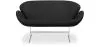 Curved Sofa - Leather Upholstered - 2 Seater - Svin image 7
