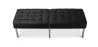 Bench Upholstered in Leather - 3 Seats - Kannes image 7