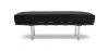 Bench Upholstered in Leather - 2 Seats - Town image 7