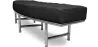 Curved Bench - Upholstered in Faux Leather - Karlo image 7