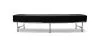 Curved Bench - Upholstered in Faux Leather - Karlo image 7