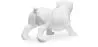 Decorative sculpture design Bulldog resin image 7