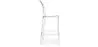 Bar Stool with Backrest - Transparent Design - 65cm - Victoria Queen image 7
