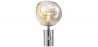 Buy Table Lamp - Globe Design Living Room Lamp - Evanish Silver 59485 at Privatefloor