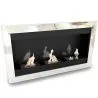 Buy Contemporary Wall-Mounted Ethanol Fireplace - VPF-FD51S-CHROME Mirror 17058