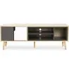 Buy Wooden TV Stand - Scandinavian Design - Bjorn Grey 59659