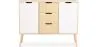 Wooden Sideboard - Scandinavian Design - 3 drawers - Roger image 9